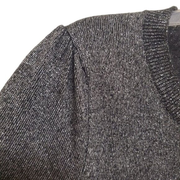 Banana Republic Dress Metallic Cashmere Wool Blend - Picture 10 of 15